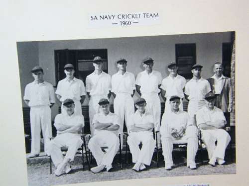 1960 Photo of SA Navy cricket team