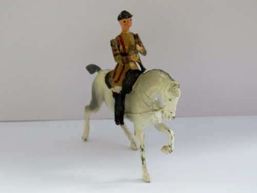 Vintage Clarinet lead soldier - Lifeguards of household cavalry mounted band