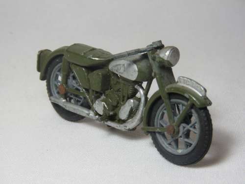 Vintage Military Die-cast motorcycle - TTC147 - Left handle missing - BIGBIGSALE