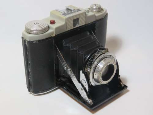 Vintage Kodak 66 Model iii 120 film camera with f/4.5 Kodak Anaston lens