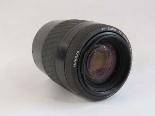 Minolta AF zoom 1.1m/3.6ft Macro 70-210mm objektiv 1:4.5(22)-5.6