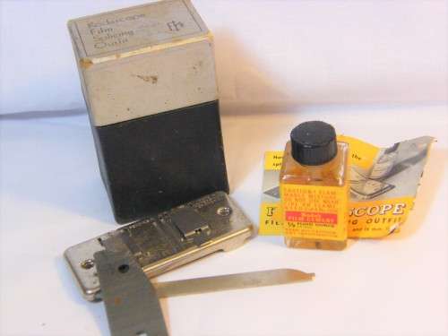 Kodascope film splicing outfit in box