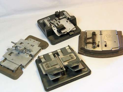 Lot of 4 vintage splicers