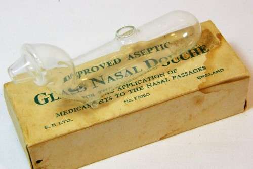 Improved Aseptic glass Nasal Douche