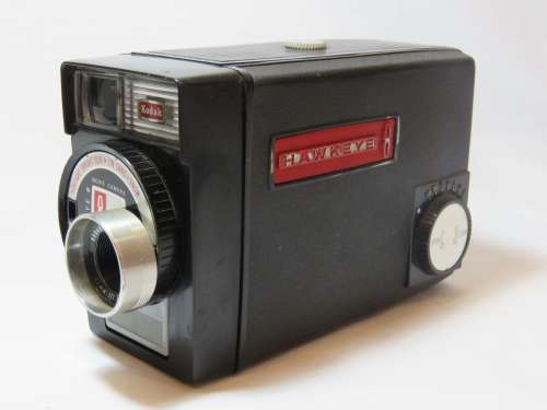 Vintage Kodak Hawkeye 8 movie camera - Made in Canada