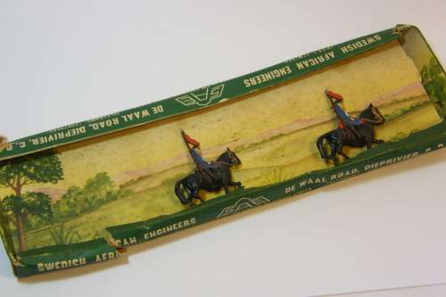 Swedish African Engineers Mexican Cavalry lead soldiers - missing pieces