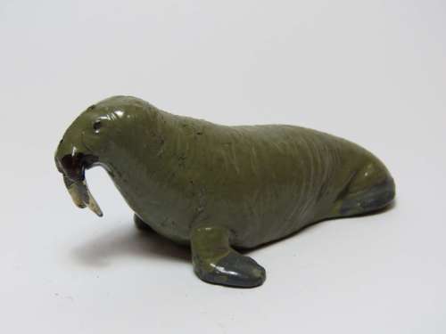 Vintage Sea Lion lead figurine