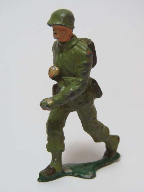 Vintage lead toy soldier