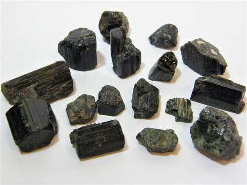 100 Grams of natural Green / Blue rough tourmaline mineral samples