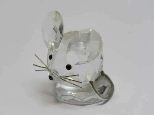 Swarovski crystal mouse