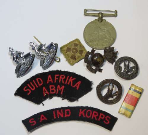 Lot of military medals and badges
