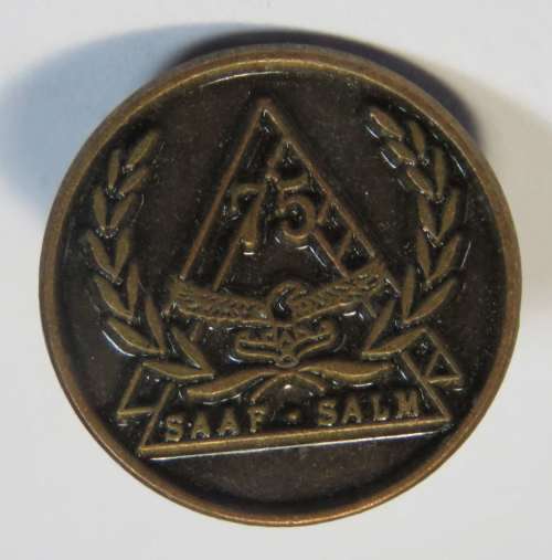SA Air Force 75 year lapel pin