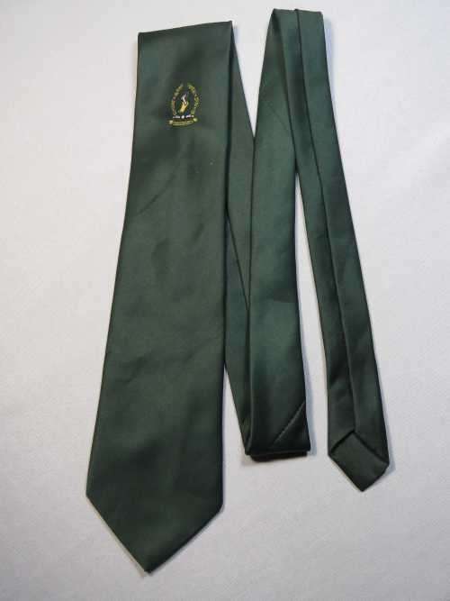 RSA Department of Correctional services sports club tie - `Non Palma Sed Ludo` winged foot
