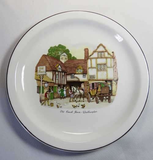 Old coach House - Woolhampton wall hanging plate