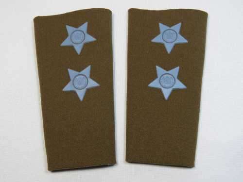 Pair of SA Air Force Lieutenant rank epaulettes