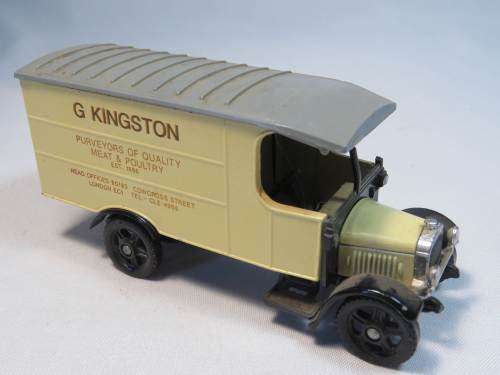 Corgi Thornycroft Van with Unique G Kingston Advertising