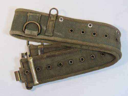 Rhodesian Military webbing belt