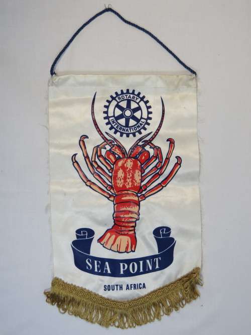Rotary International Sea point clubb souvenir flag  - CLOSING DOWN SALE