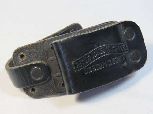 Peter Jones leather spray holster