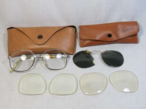 Lot of vintage glasses and lenses