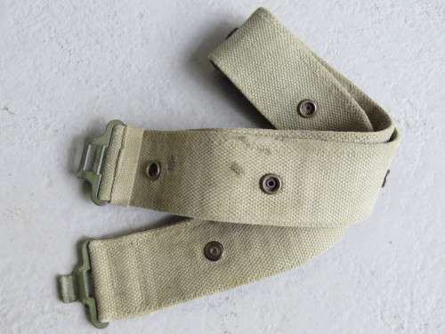 SADF Green webbing belt - 80cm