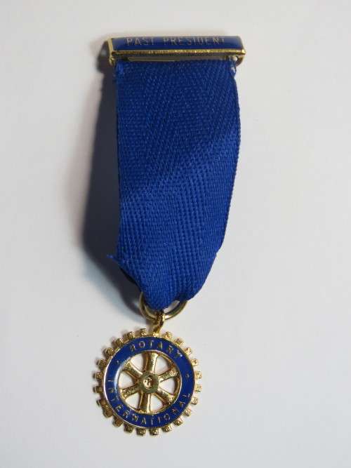 Rotary International past president medal