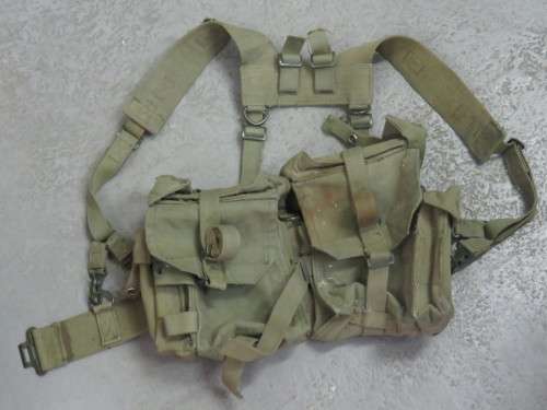 SADF Border war kidney pouches with Yoke webbing