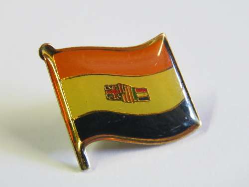 Old South African flag pin badge