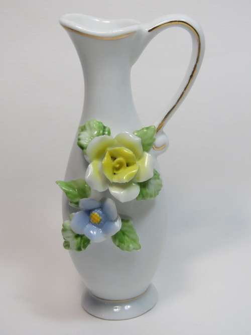 Dressing table jug shaped flower vase