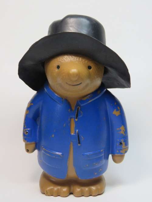 Vintage Paddington Bear Allied savings box