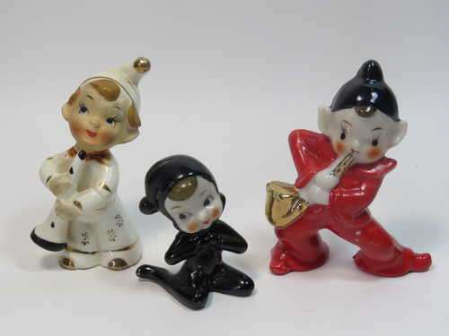 Lot of 3 sleepy dwarf figurines