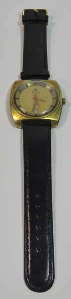 Vintage Nivada Grenchen Automatic Taravana mens watch - running - FINAL CLEARANCE SALE