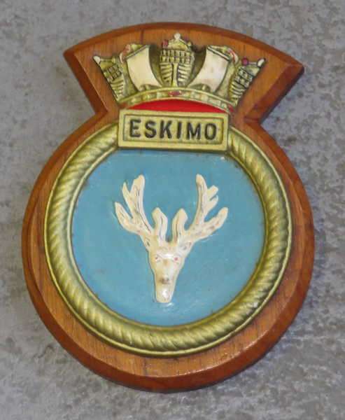 HMS Eskimo ship's crest