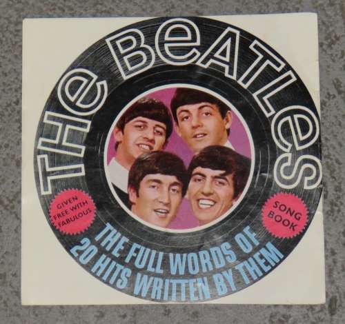 1963 Beatles song book - Full words of 20 hits