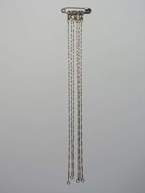 Lot of 6 sterling silver bracelets - 3.5grams - 18cm length each - Sold as a lot of 6