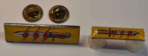 SANDF 61 Mech participation bar with smaller mess dress bar