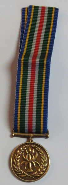 SA Police Amalgamation miniature medal