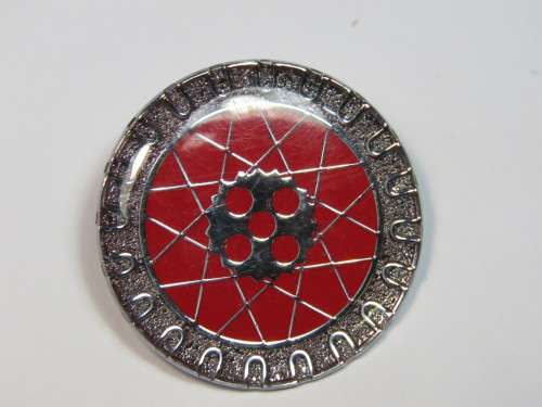 SA Army Equestrain Motorbike instructor badge - Red class 1