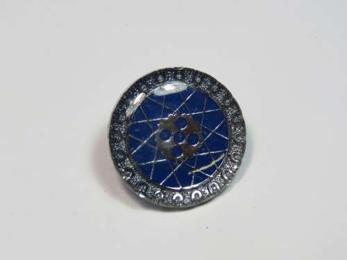 SA Army Equestrain Center motorbike Instructor lapel badge - Blue class 2