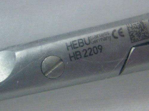 Instavet HEBU Olsen-Hegar needle holder and suture scissors