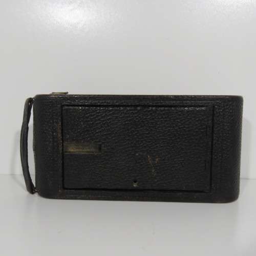 Vintage No. 3A folding pocket Kodak model B-4 camera - Red glass film view broken