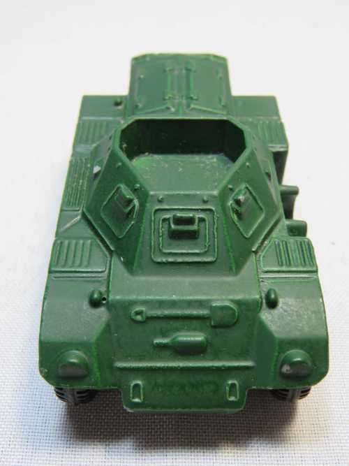 Dinky Toys Ferret Scout car - One wheel inside out