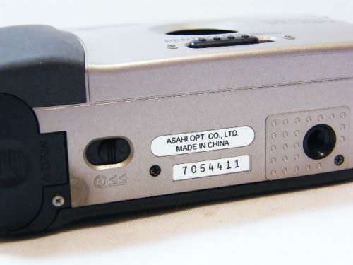 Pentax PC-330 with Pentax lens 26mm