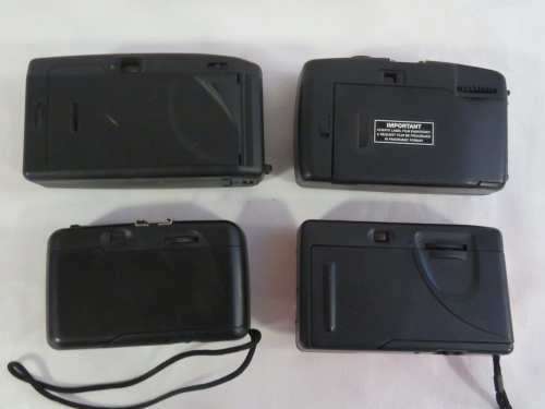 Lot of 4 compact cameras