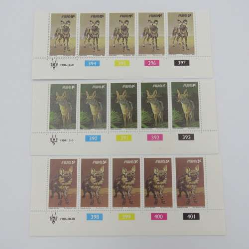 SACC 358-374 Mint Control Block Set