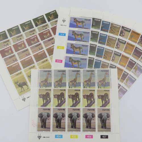SACC 358-374 Mint Control Block Set