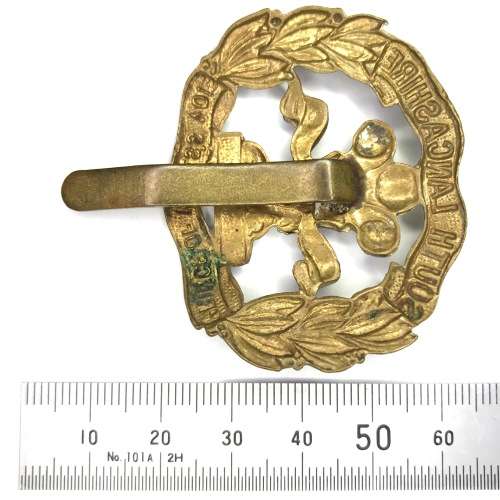 South Lancashire regiment cap badge - Prince of volunteers