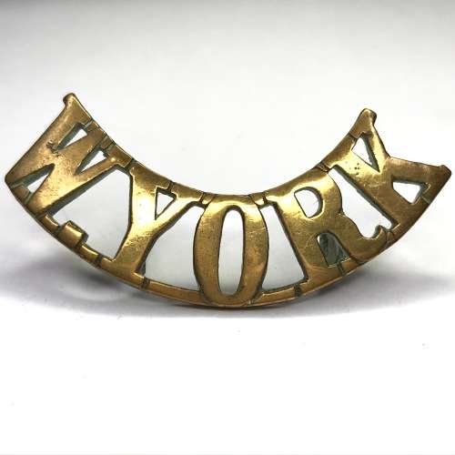 West Yorkshire regiment shoulder title