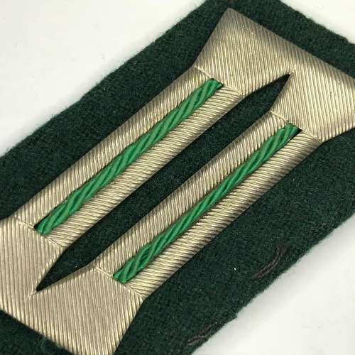 East German Police collar tab