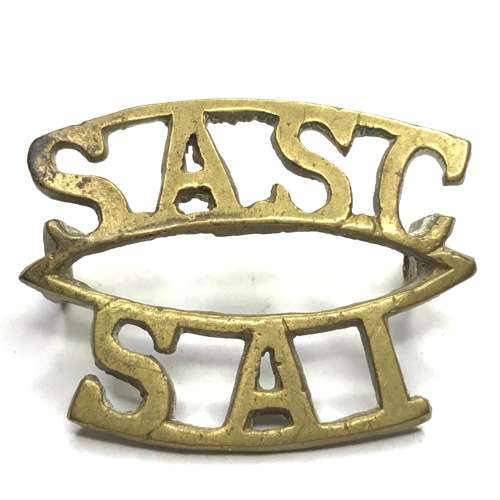 South African services corps shoulder title